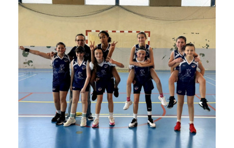 Les U13 filles en finale de coupe Charente